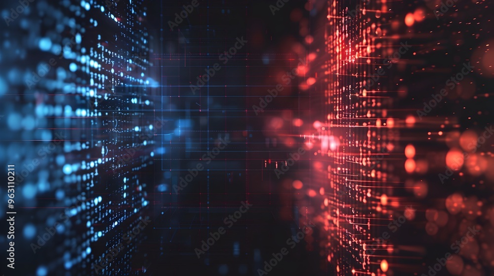 Poster comparative analysis of genuine and fraudulent transaction patterns on digital financial graph