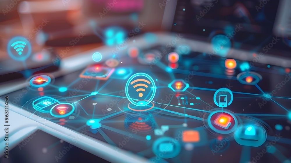 Poster secure iot for fraud detection and prevention concept