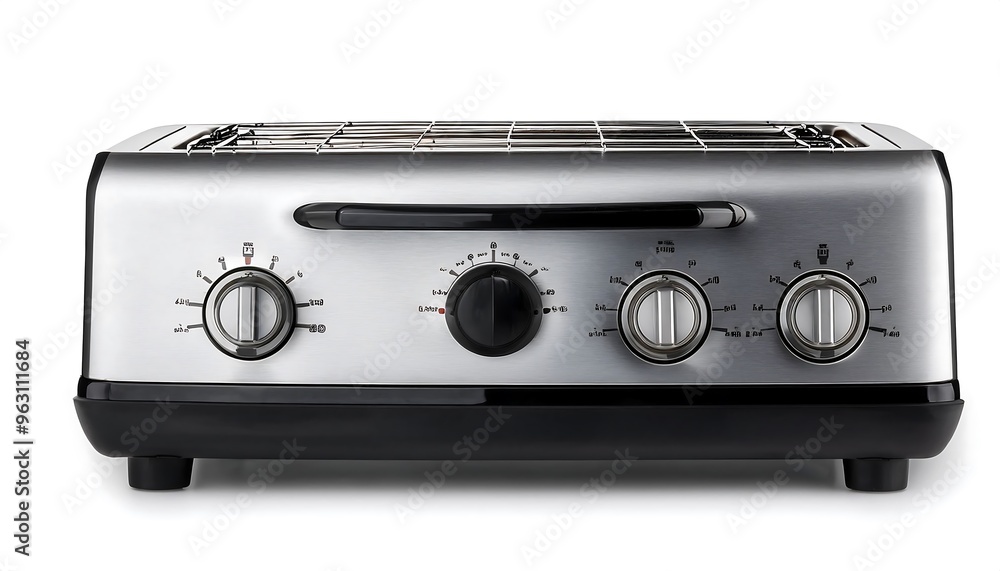 Aufkleber full depth of field in clipping path for toaster ovens - toaster ovens isolated with detaile