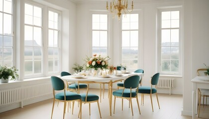 Photo interior modern design room 3d illustration