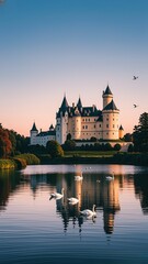 Historic Castle Amidst a Beautiful Landscape