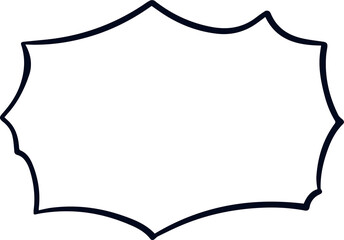 manga comic style of speech bubble and action chat box 