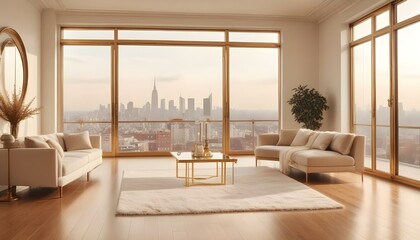 Photo interior modern design room 3d illustration