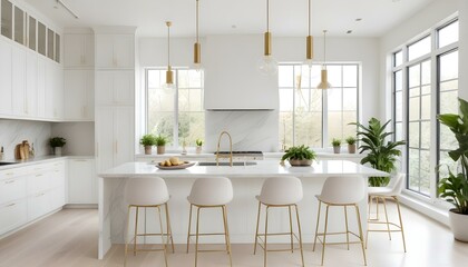 Fototapeta premium Photo interior modern design room 3d illustration