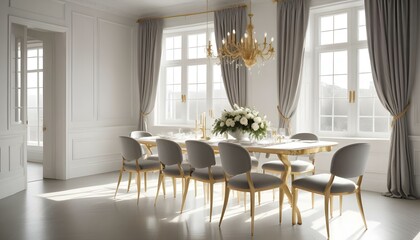 Photo interior modern design room 3d illustration