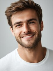 Fototapeta premium Stylish Man Portrait for Microstock