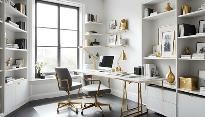 Photo interior modern design room 3d illustration