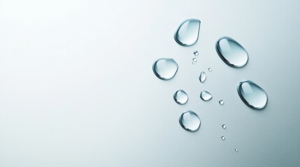 Intricate Water Drop Designs on a Window