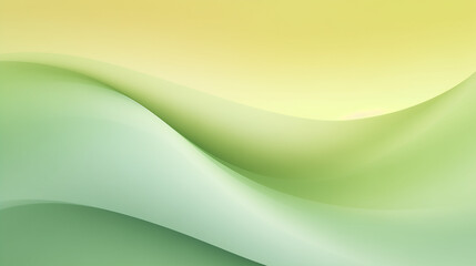 Fototapeta premium abstract green yellow wave background. Nice waves. Wave. Dynamic Flowing backdrop. Abstract 3D Background of soft Waves in light green Colors. Elegant Wallpaper 
