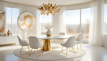 Photo interior modern design room 3d illustration