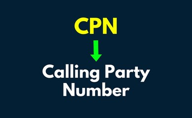 CPN Meaning, Calling Party Number