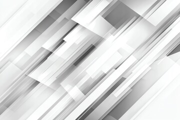 Obraz premium Abstract Geometric White Background.