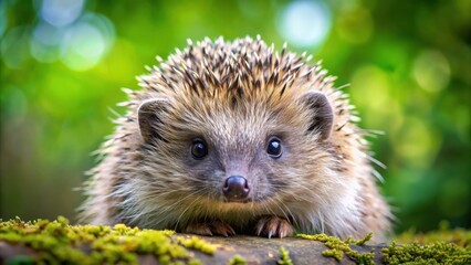 Close up of a hedgehog showing its spines and cute face, hedgehog, cute, animal, prickly, spines, wildlife, close up, mammal