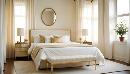 Photo interior modern design room 3d illustration