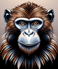 illustration of a lion