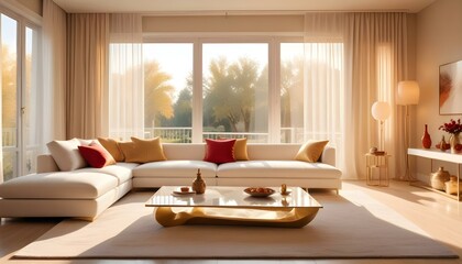 Photo interior modern design room 3d illustration