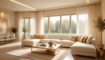 Fototapeta premium Photo interior modern design room 3d illustration