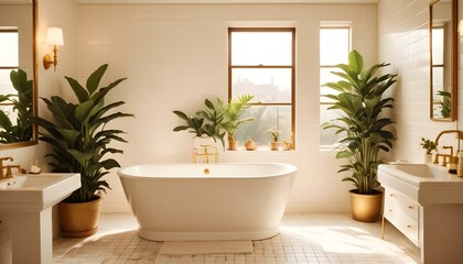 Photo interior modern design room 3d illustration