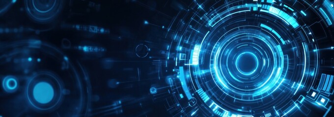 Obraz premium Abstract Digital Technology Background