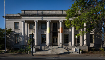 County clerk office building in downtown Hopkinsville, KY