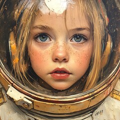 Portrait of a Young Astronaut