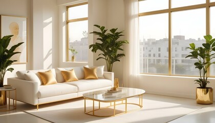 Photo interior modern design room 3d illustration