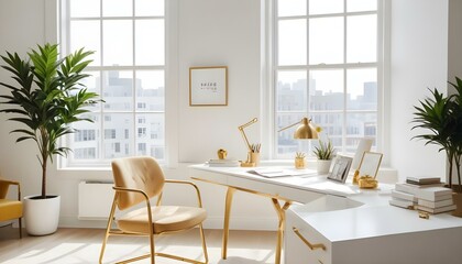 Photo interior modern design room 3d illustration