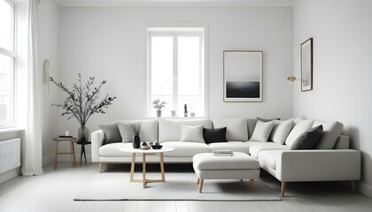 Photo interior modern design room 3d illustration