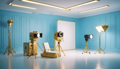 Photo interior modern design room 3d illustration