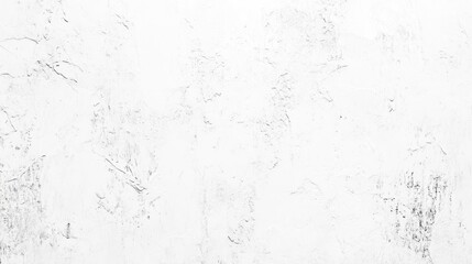 Fototapeta premium White old concrete wall light grunge texture wide banner format background with copy space for text. Grunge light gray Soft white texture