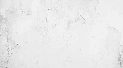 Obraz premium White old concrete wall light grunge texture wide banner format background with copy space for text. Grunge light gray Soft white texture