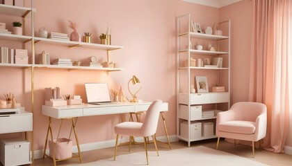 Photo interior modern design room 3d illustration