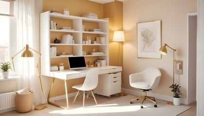 Photo interior modern design room 3d illustration