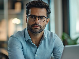 Obraz premium Contemporary Professional Man