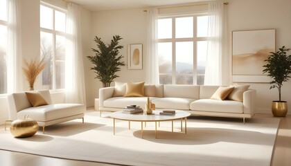 Photo interior modern design room 3d illustration