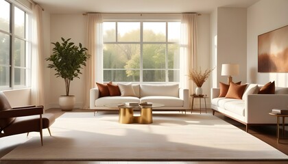 Photo interior modern design room 3d illustration