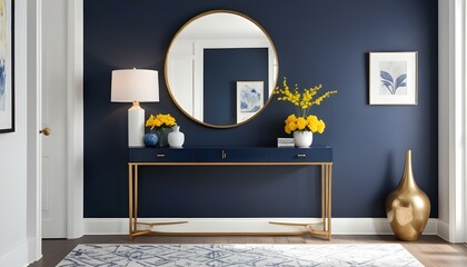 Photo interior modern design room 3d illustration