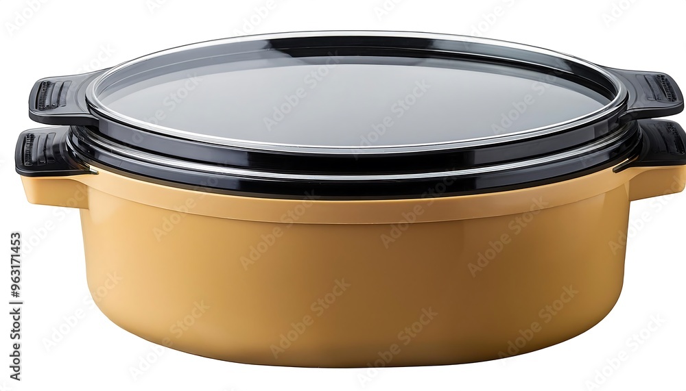 Poster clipping path for food storage containers - containers cut out with full depth of field.