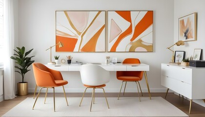 Photo interior modern design room 3d illustration