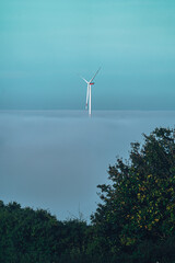 Windm&uuml;hle, &uuml;ber den Wolken, Windmill above clouds 