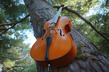 A Surreal Symphony: Cello Tree