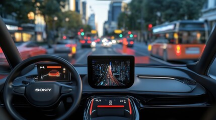 Integrated control system simulation and autonomous driving in smart city : Generative AI