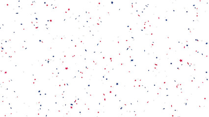 Victory Celebration Confetti: This festive illustration is perfect for celebrating election victories and other patriotic occasions.