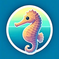 Fototapeta premium horse and fish