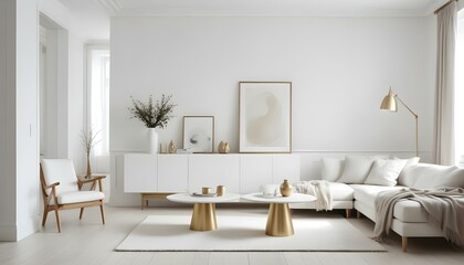 Photo interior modern design room 3d illustration