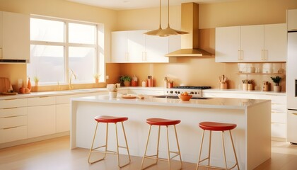 Fototapeta premium Photo interior modern design room 3d illustration
