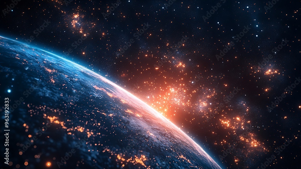 Aufkleber iot internet of things telecommunication concept : generative ai