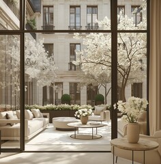 Luxurious Parisian hotel