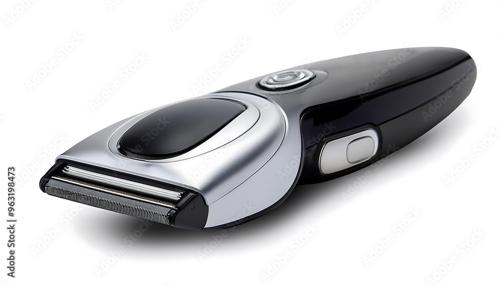 Poster full depth of field in clipping path for electric shavers - shavers isolated with clear focu
