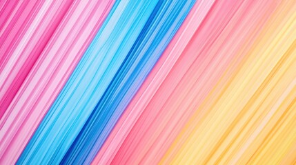 Abstract Diagonal Colorful Stripes Background